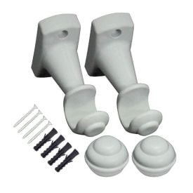 Varão De Cortina Médio Fosco 2,00 M Havan Casa - Branco Fosco