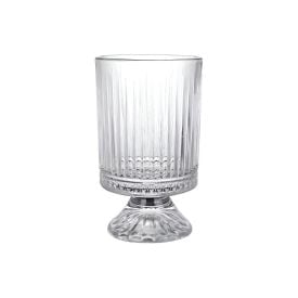 Vaso De Vidro Melina Hauskraft 18 Cm - Transparente