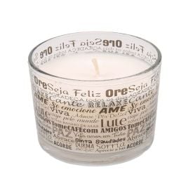 Vela Aromática Palavras Do Bem 100Gr Arana - Palavras Do Bem 