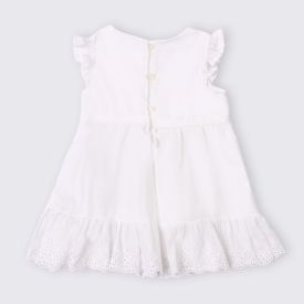 Vestido Bebê Menina De Laise Com Tapa-Fralda Yoyo Baby