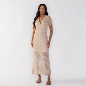 Vestido Feminino Midi De Tricot Patricia Foster