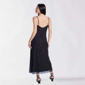 Vestido Feminino Midi De Tule Boby Blues