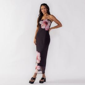 Vestido Feminino Midi Tomara Que Caia Boby Blues