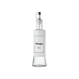 Vinagreiro De Vidro Hauskraft 310 Ml - Branco