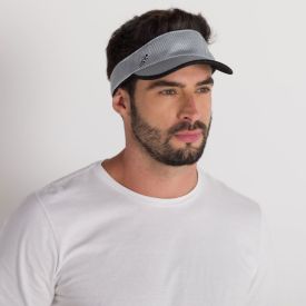 Viseira Unissex Tela Scream - CINZA U