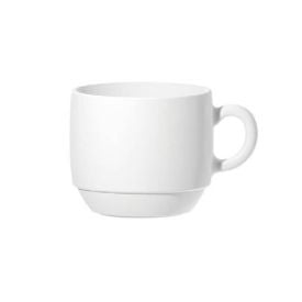 Xícara Com Pires Opaline Nadir 240Ml - Branco