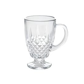 Xícara de Cristal Diamante Lyor 150Ml - Transparente