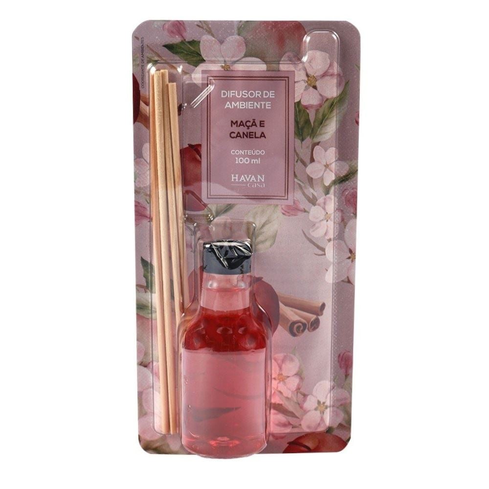 Difusor de Ambientes Havan Casa 100Ml - Maça e Canela