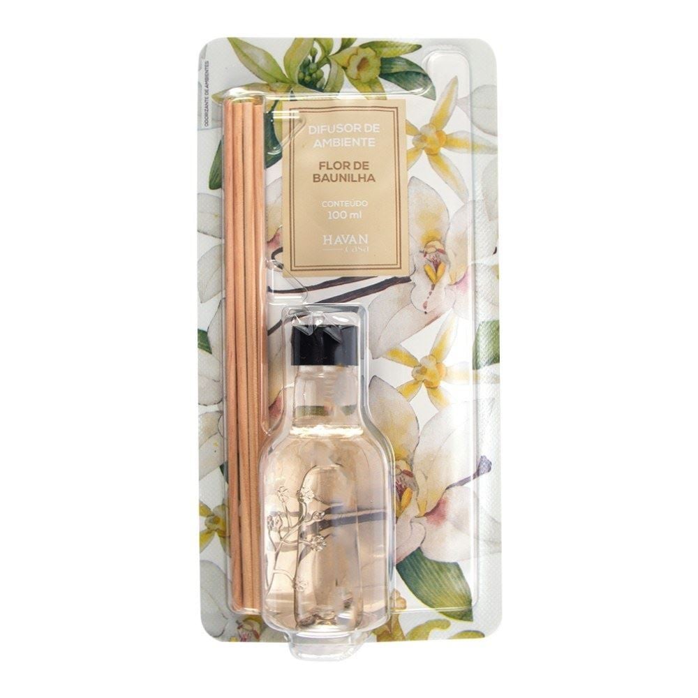 Difusor de Ambientes Havan Casa 100Ml - Flor De Baunilha