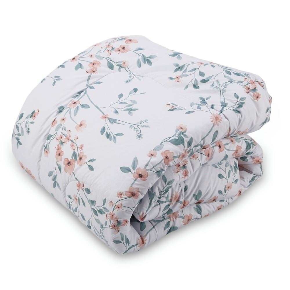 Edredom Casal 100% Algodão Buona Fortuna - Aurora Rosa