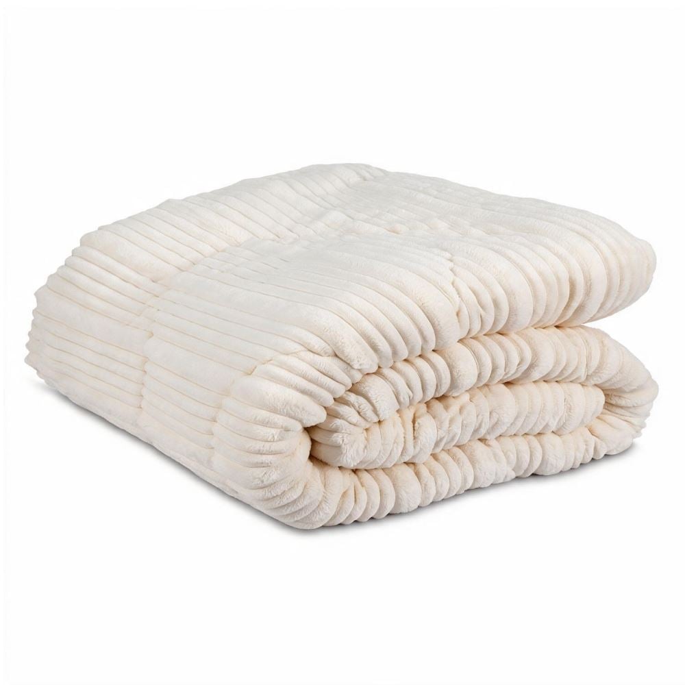 Edredom Queen Amalfi 2,35M X 2,50M Hedrons - Off White