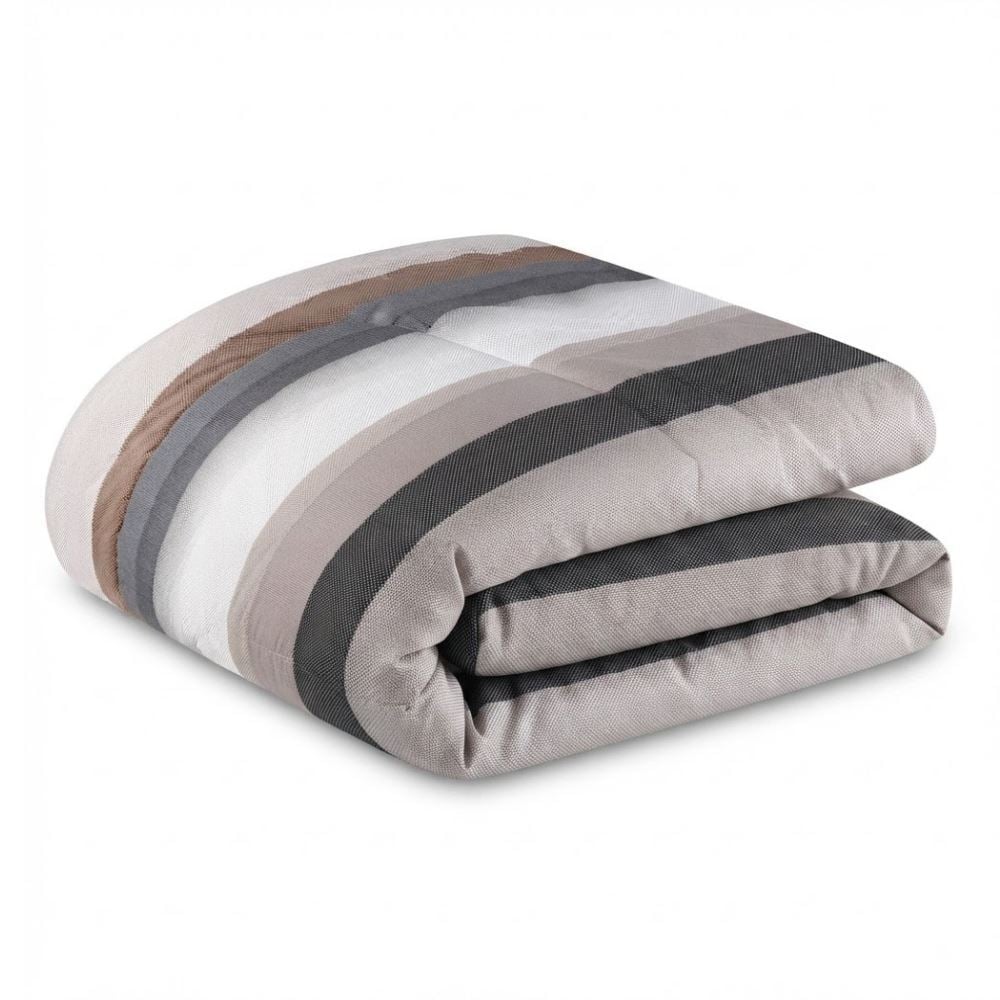 Edredom Solteiro 100% Algodão Buona Fortuna - Oliver Cru