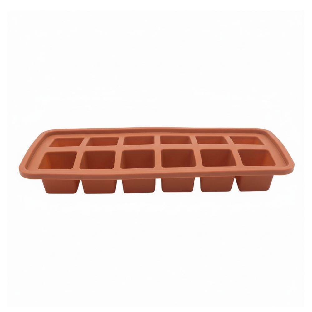 Forma de Silicone para Gelo Basic Havan Casa - Terracota