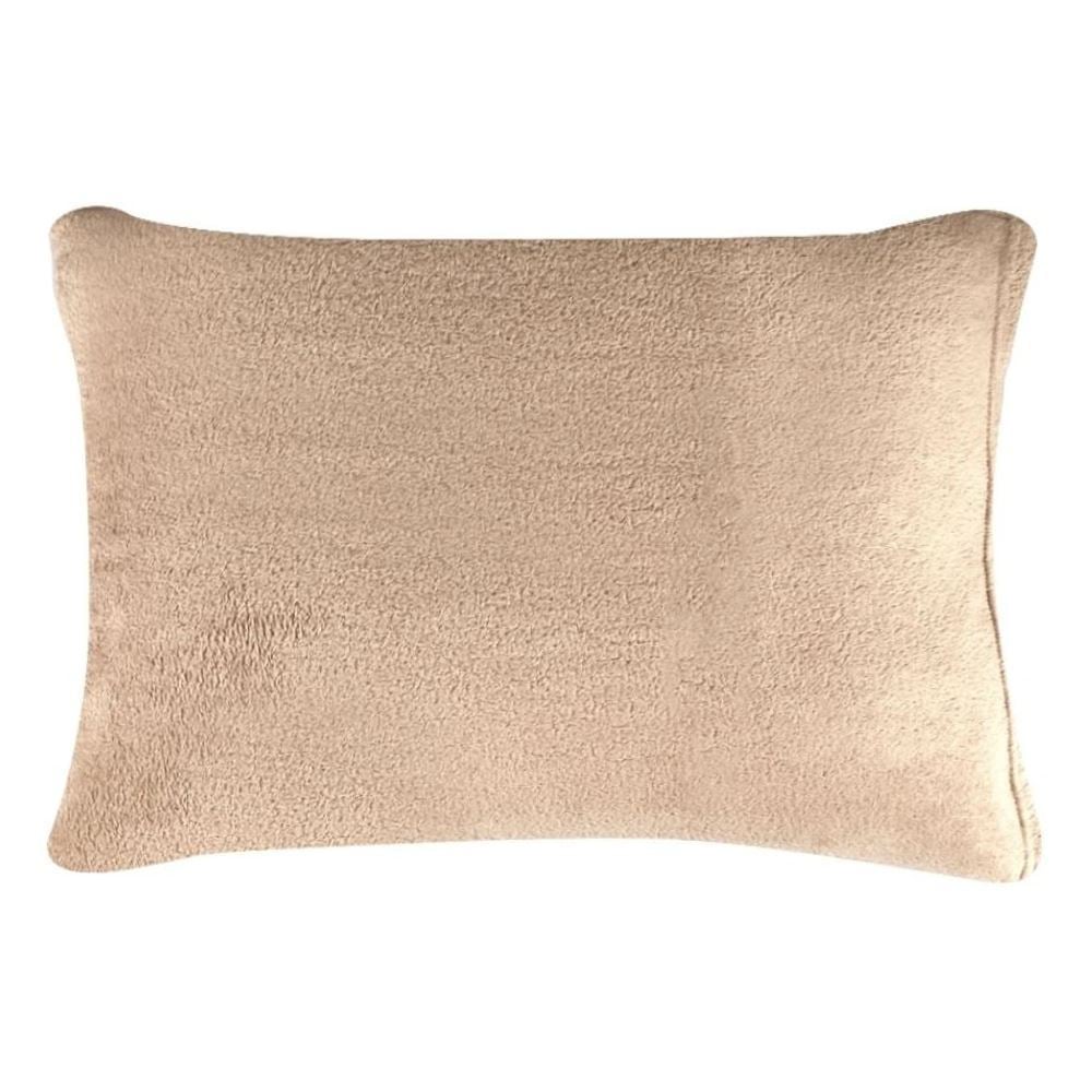 Fronha Avulsa Plush Havan Casa 1 Pç - Bege