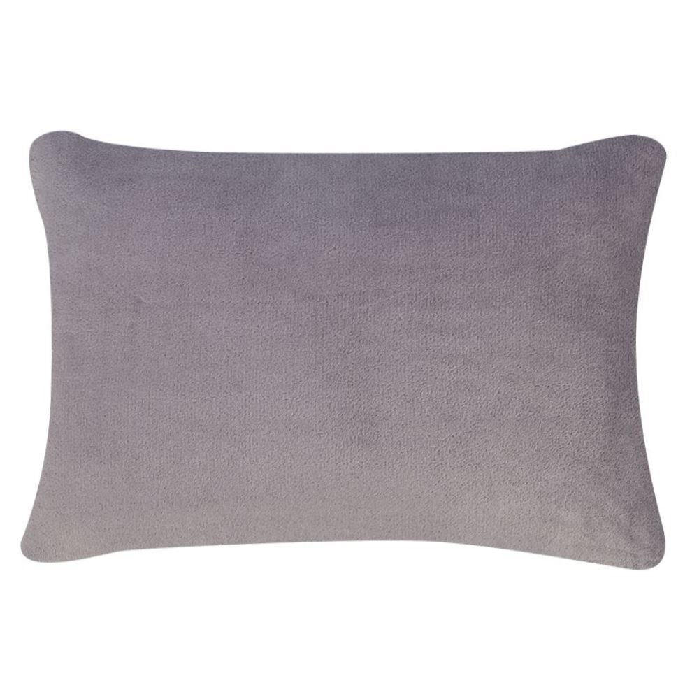 Fronha Avulsa Plush Havan Casa 1 Pç - Cinza Cromo