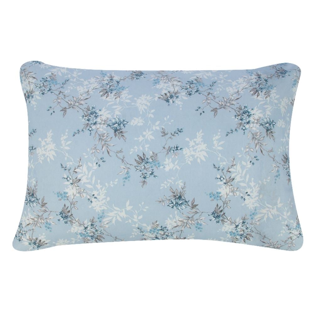 Fronha Avulsa Microfibra Estampada Havan Casa - Rosely Azul