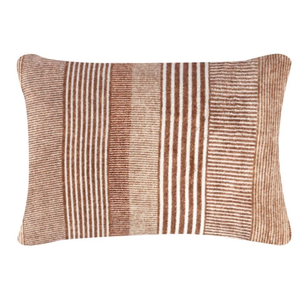 Fronha Avulsa Plush Estampada 50Cmx70cm Havan Casa - Caio Bege