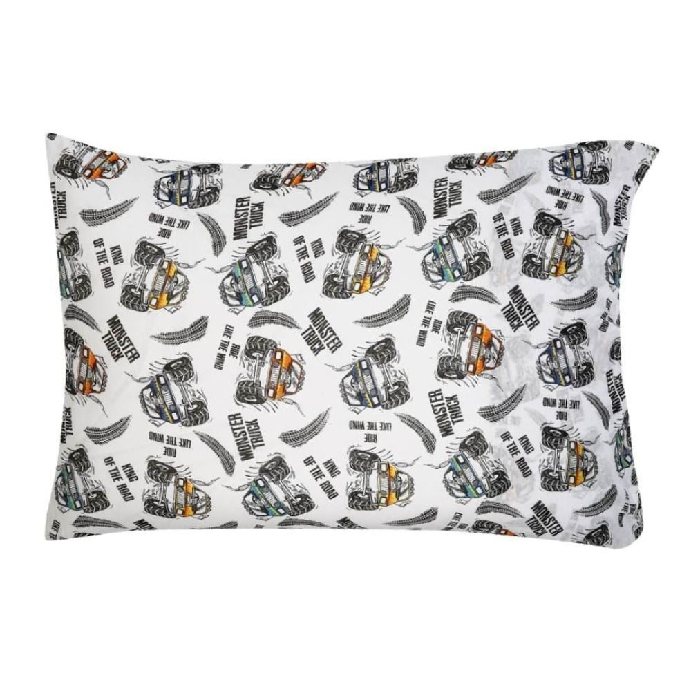 Fronha Infantil 100% Algodão Estampada Havan Kids - Truck Road