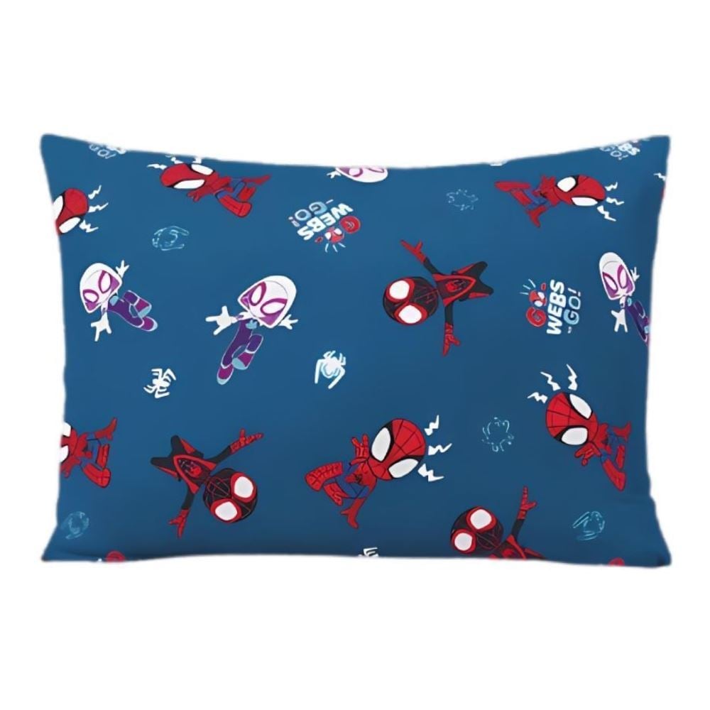 Fronha Infantil Estampada 50X70 cm Disney by Hedrons - Spidey Webs Rotativo