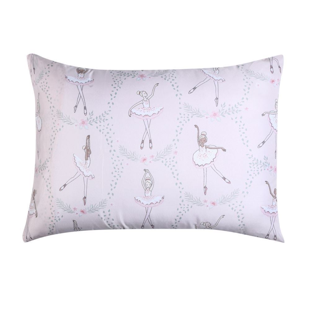 Fronha Avulsa Infantil Microfibra Havan Kids 1 Pç - Pink Bailarina/ Rosa