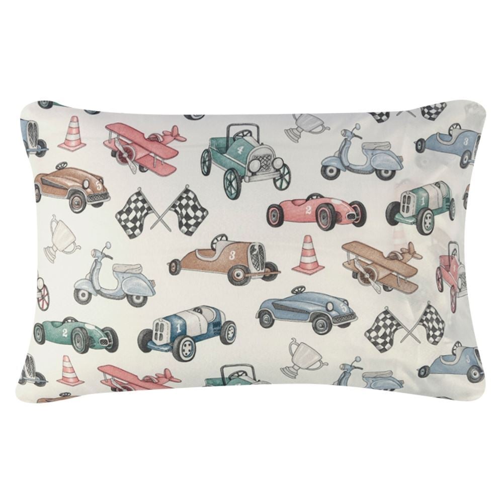Fronha Avulsa Infantil Microfibra Havan Kids 1 Peça - Race Cars