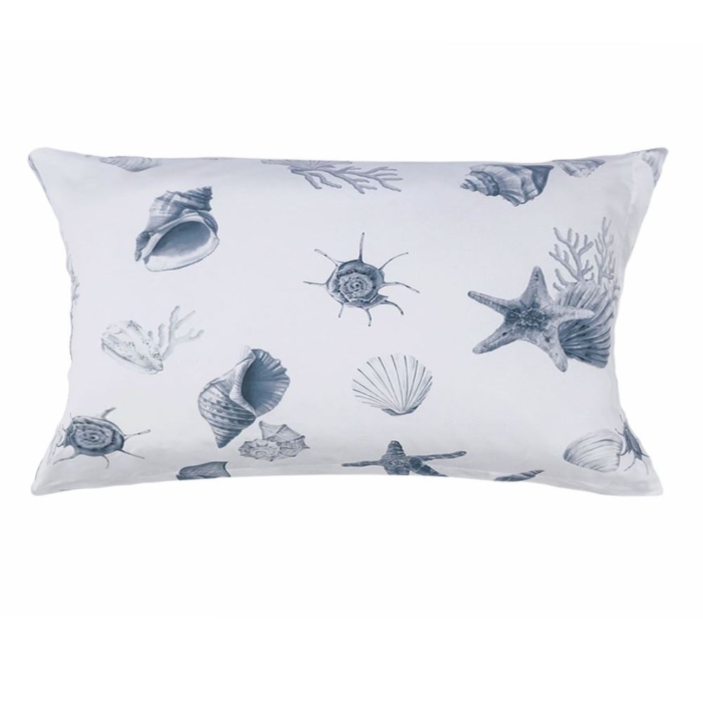 Fronha King 50X90 cm Buona Fortuna - Brisa Do Mar Azul