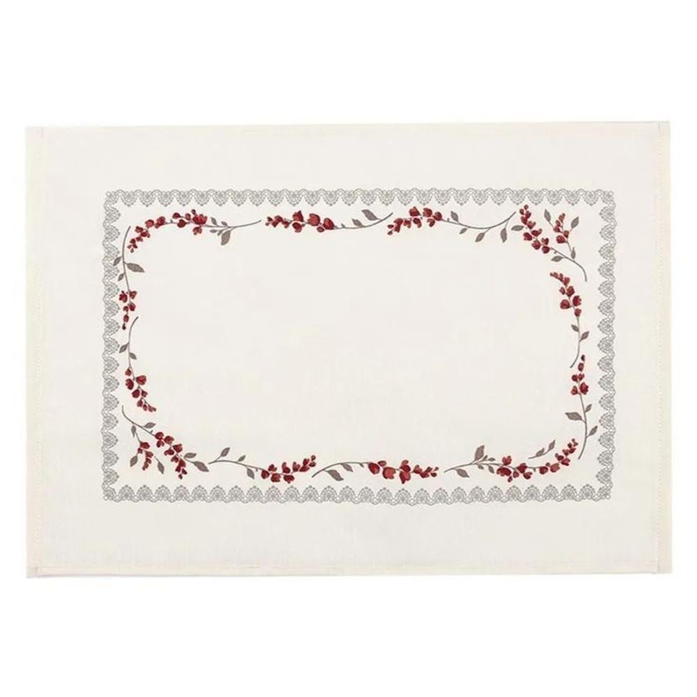 Fundo de Prato 45 X 31 cm Clean Athenas Döhler - Buque Vintage