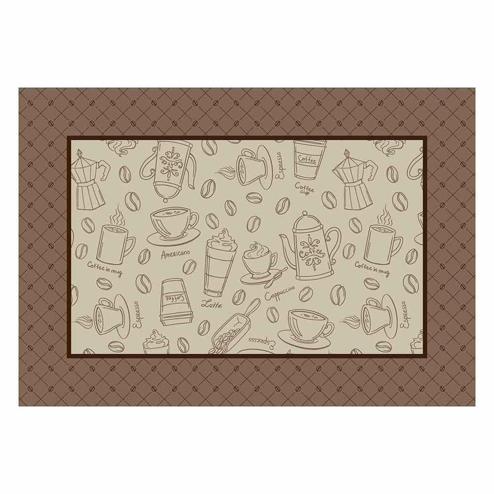 Fundo de Prato 45 X 31 cm Clean Athenas Döhler - Desenho Café
