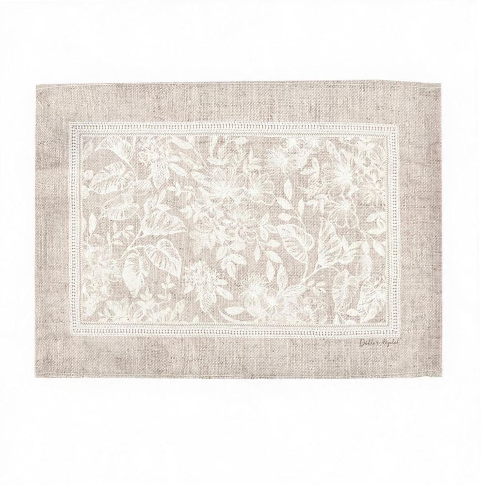 Fundo de Prato 45Cm X 31Cm Clean Renova Döhler - Alana Bege