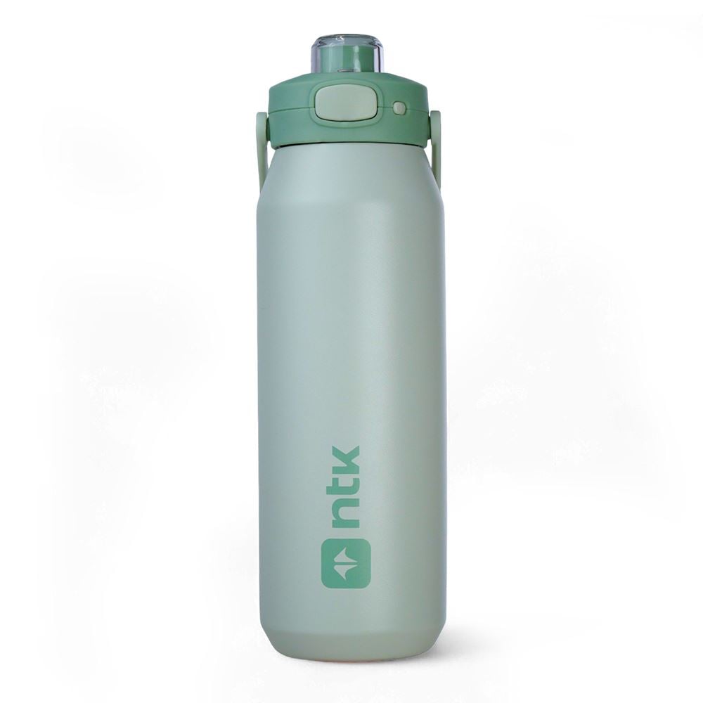 Garrafa Squeeze Térmica Isomax Color 1 Litro Nautika - Verde Mar Médio