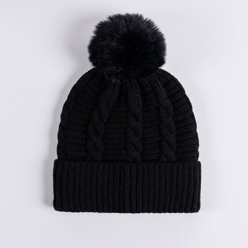 Gorro Feminino Em Tricot Boby Blues Preto