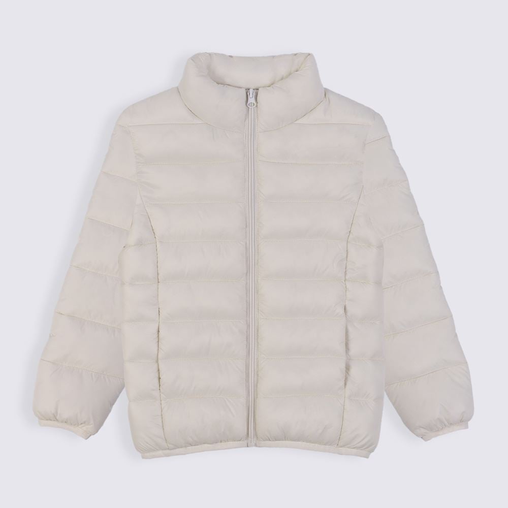 Jaqueta Infantil Aspen Menina 4 a 10 anos Marmelada Off White