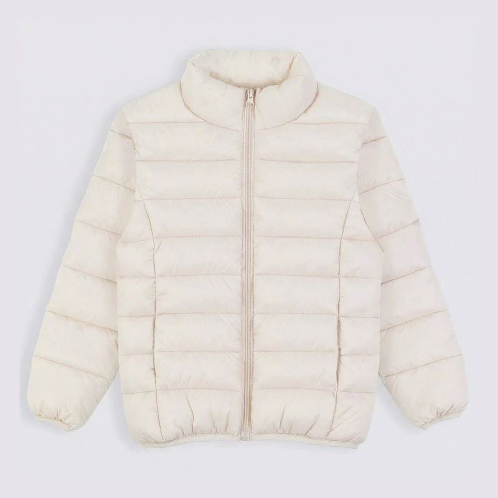 Jaqueta Infantil Aspen Menina 4 a 10 anos Marmelada Off White