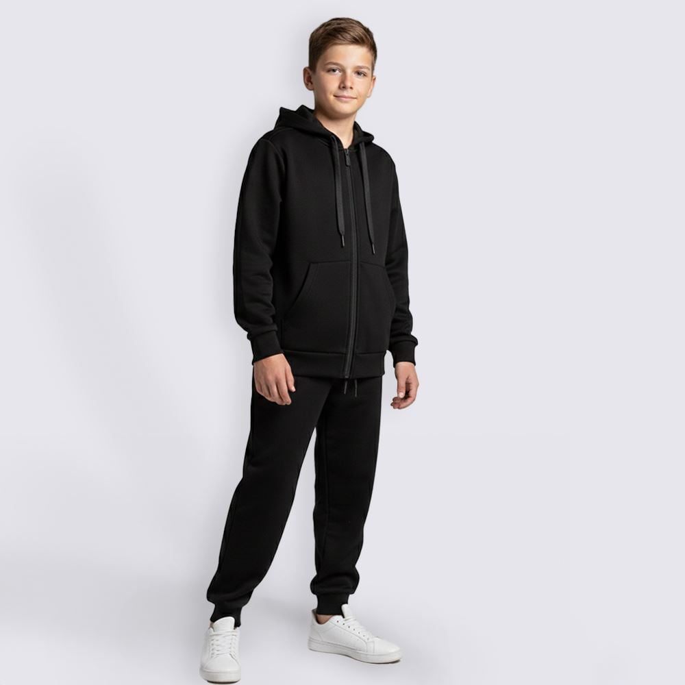 Jaqueta Juvenil Menino 12 a 16 Anos Hot Dog Preto