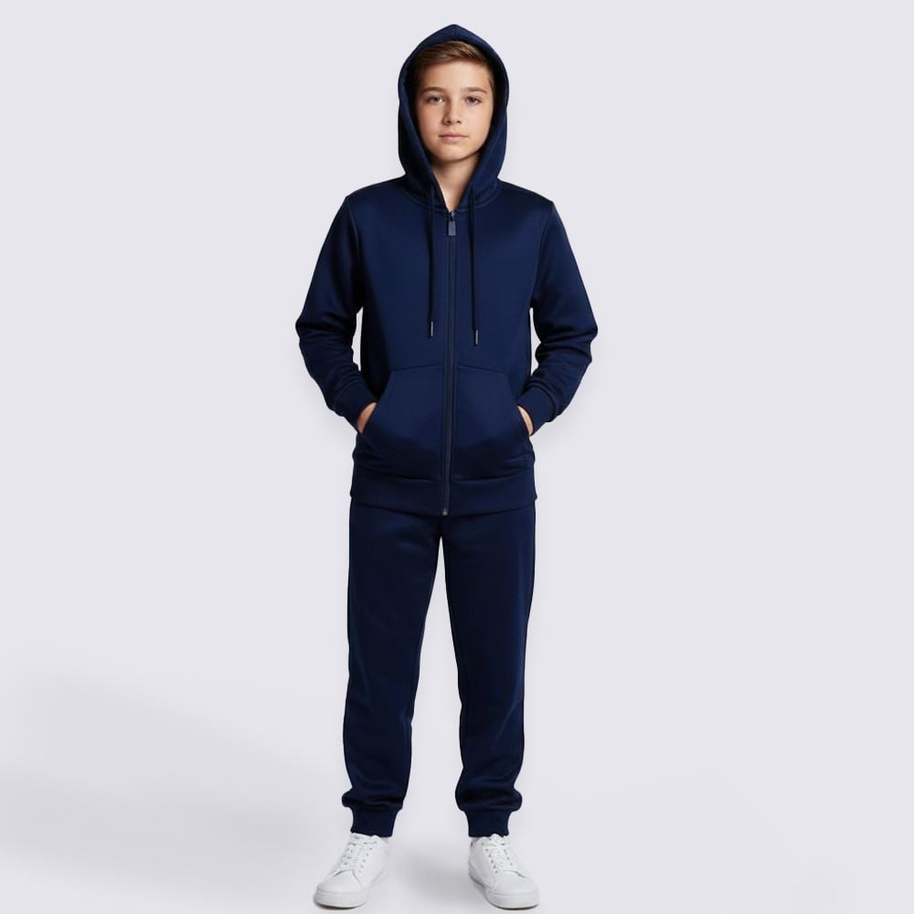 Jaqueta Juvenil Menino 12 a 16 Anos Hot Dog Azul Marinho