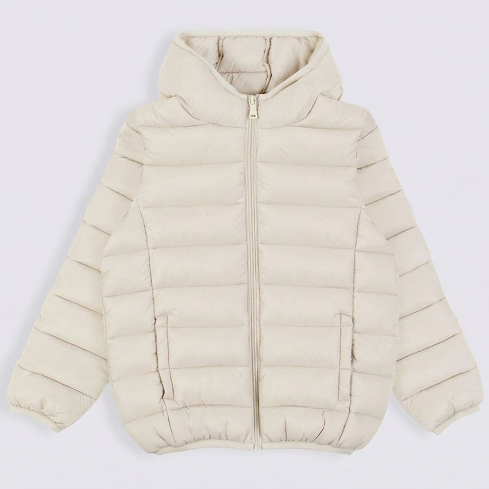 Jaqueta Juvenil Aspen Menina 12 a 16 Anos Com Capuz Marmelada Off White