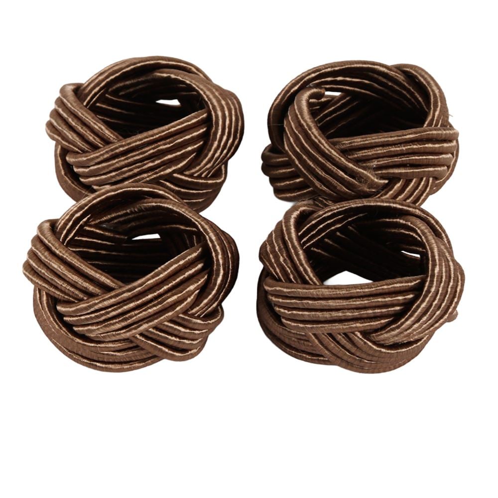 Jogo Anéis para Guardanapos Lira 4 Peças Havan Casa - Champanhe