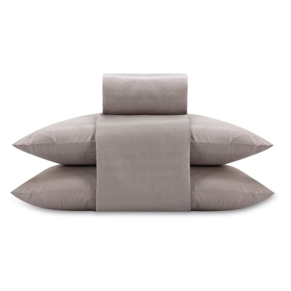 Jogo de Cama 4 Peças Stripe Firenze King Havan Casa - Bege