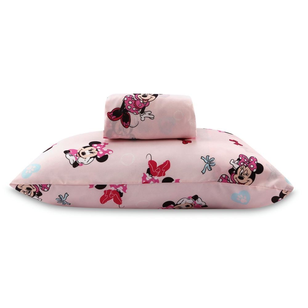 Jogo de Cama Infantil Solteiro Disney by Hedrons 2 pçs - Minnie Fresh
