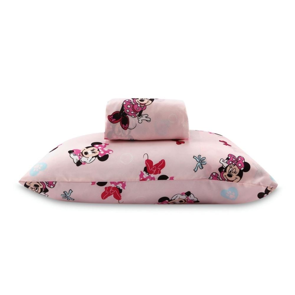 Jogo de Cama Infantil Solteiro Disney by Hedrons 2 pçs - Minnie Fresh