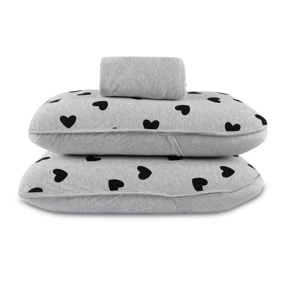 Jogo de Cama King Urban Confort Havan Casa 3 pçs - Coração