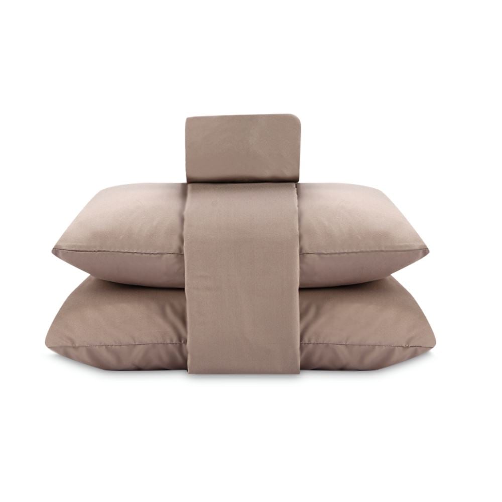 Jogo De Cama King Elegance Liso Havan Casa 4 Peças - Bege