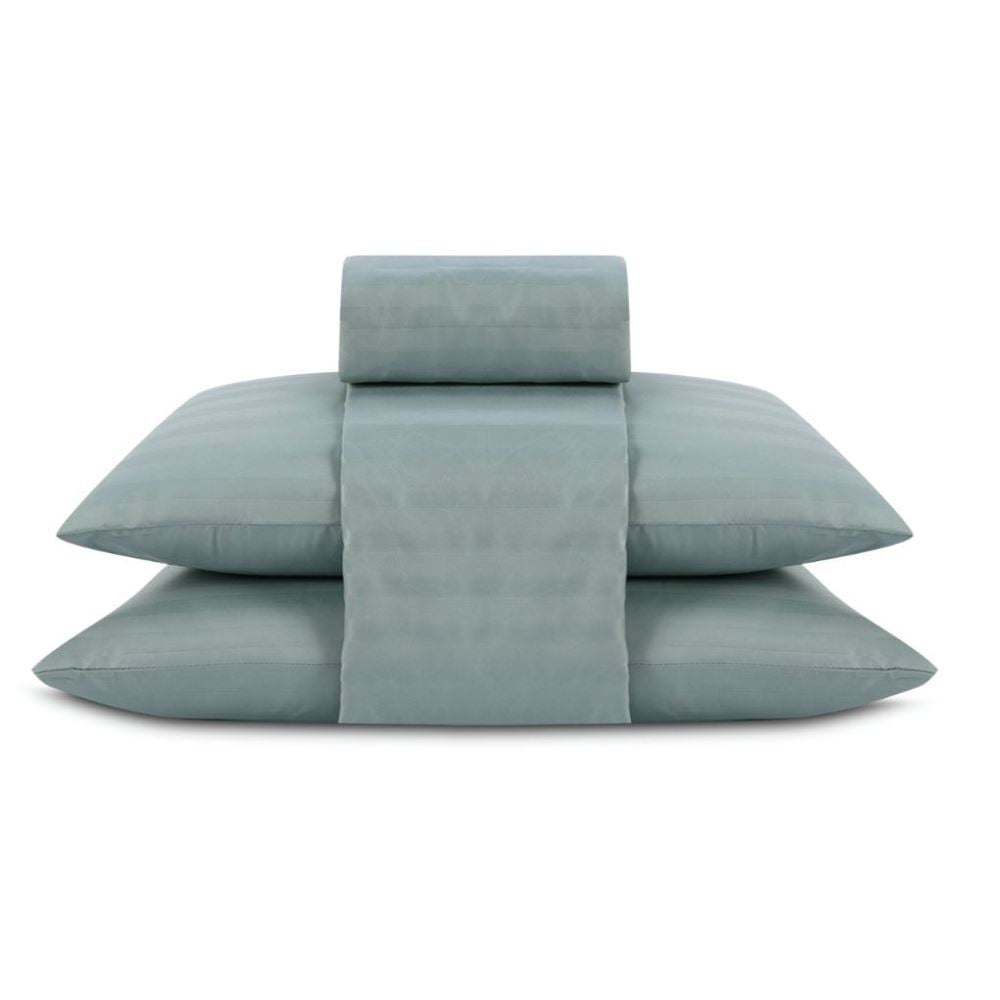 Jogo de Cama Queen 4 Peças Stripe Firenze Havan Casa - Verde