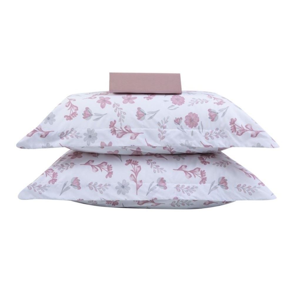 Jogo de Cama Queen Percal Buona Fortuna 3 pçs - Nina Rosa