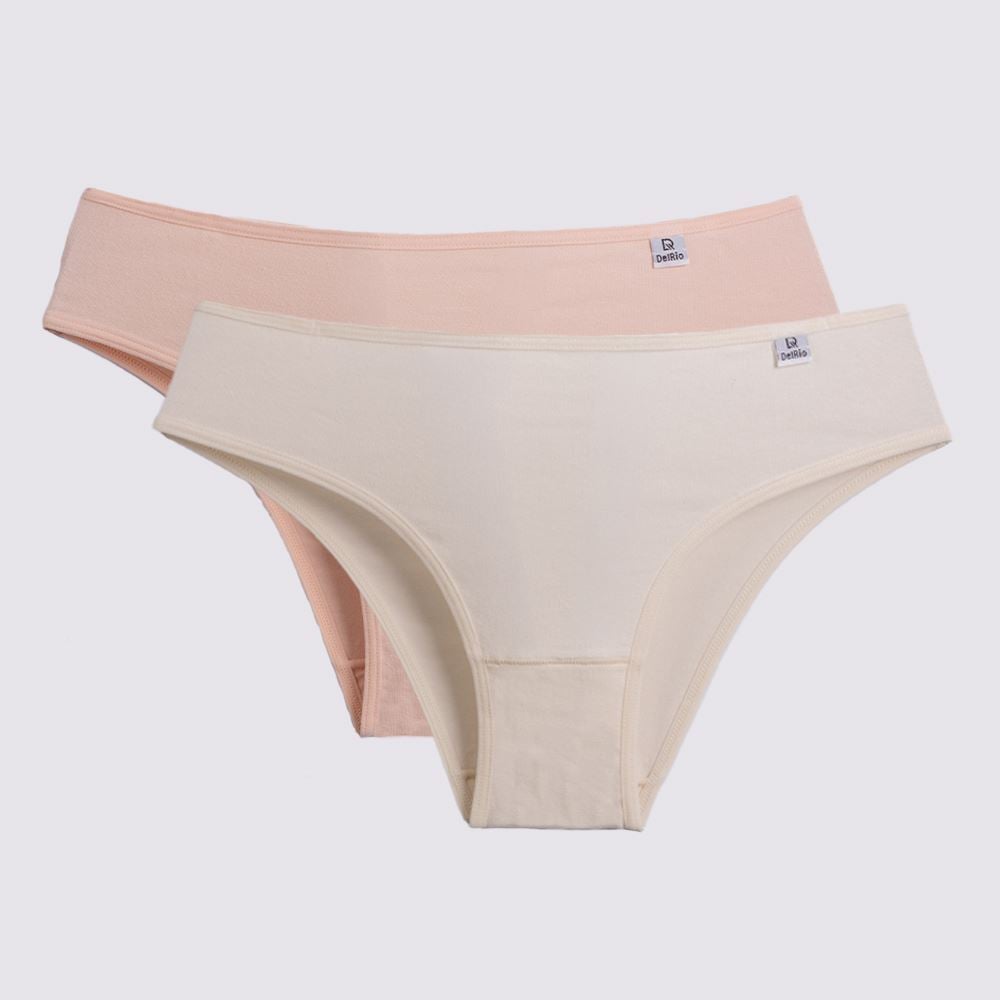 Kit Calcinha DelRio De Algodão Com 2 Unidades D2