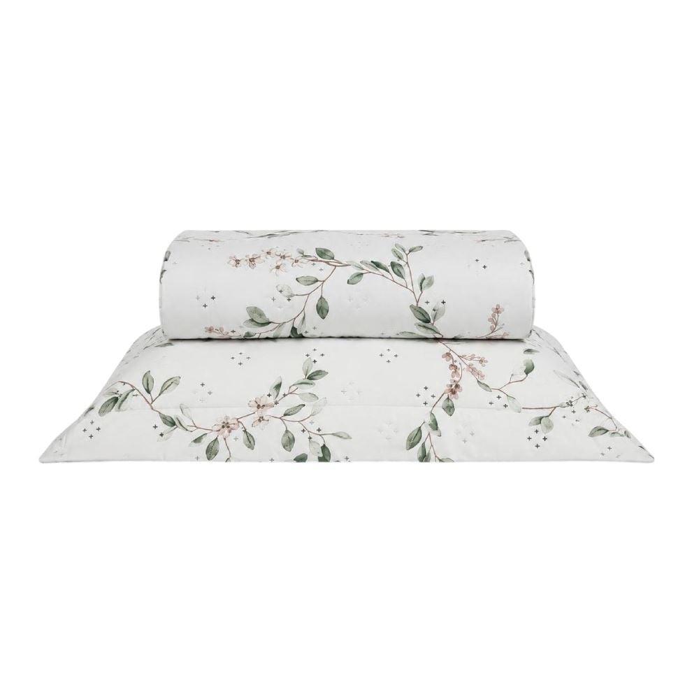 Kit Colcha Solteiro Elegance 2 Peças 1,60X2,20M Havan Casa - Floral Francis