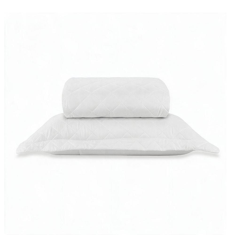 Kit Colcha Solteiro Versalhes/Napoli Lisa Havan Casa 2 pçs - Branco