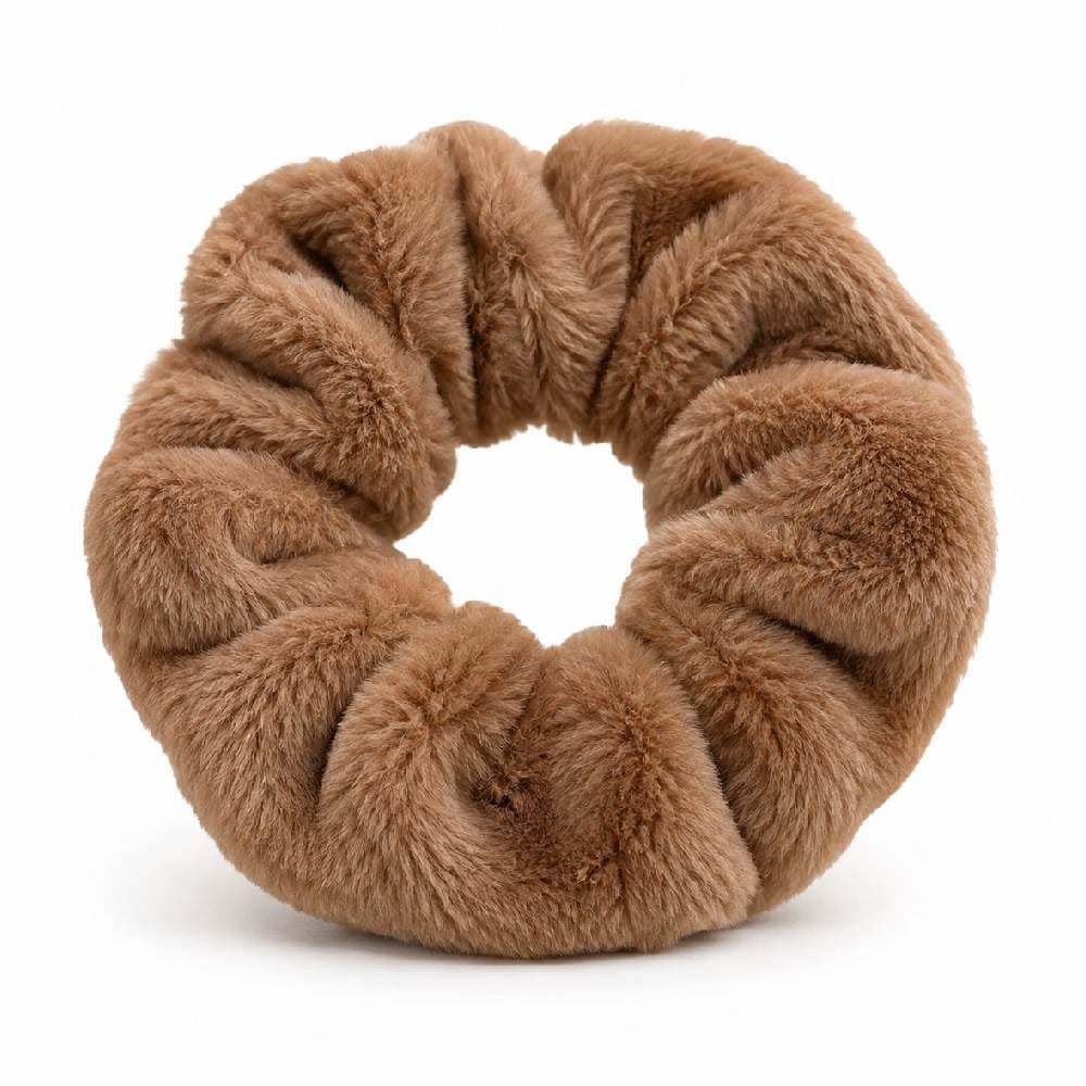 Laço de Cabelo de Veludo Thepró Vogue - Bege