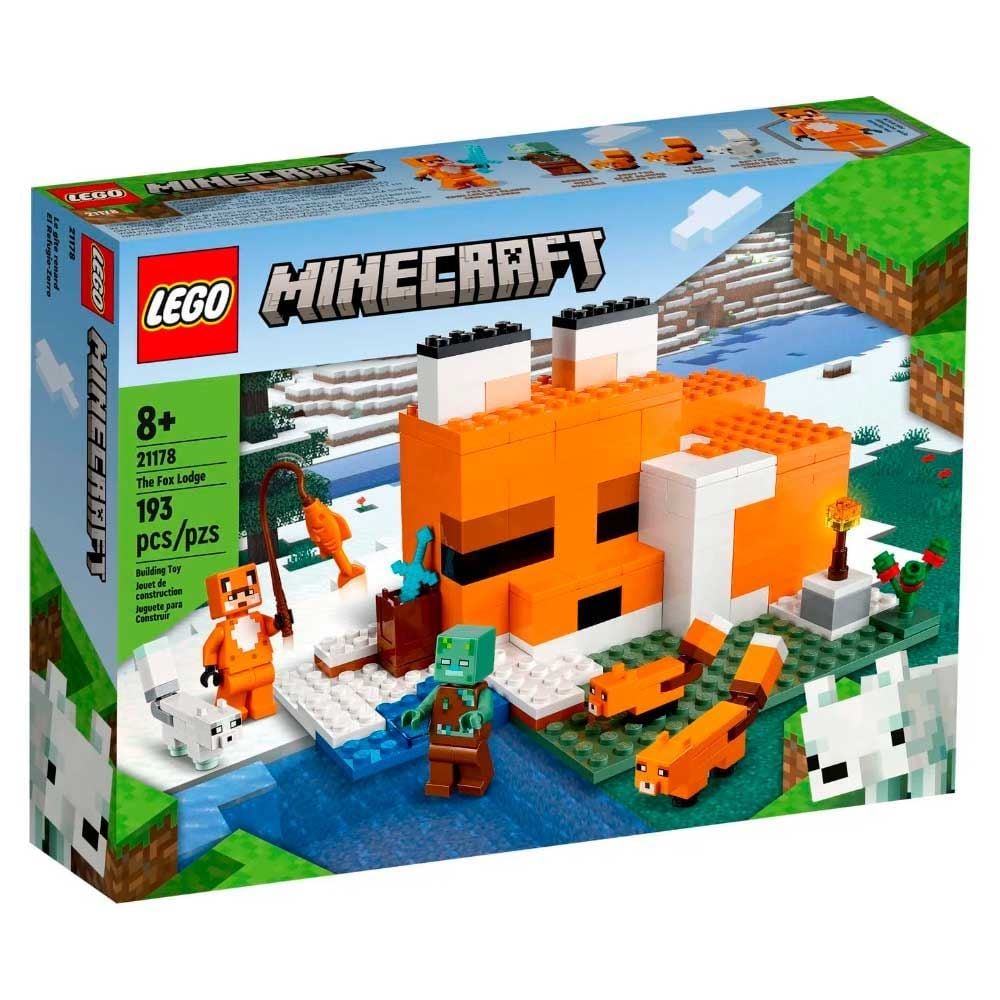 Lego Minecraft Pousada Da Raposa 21178