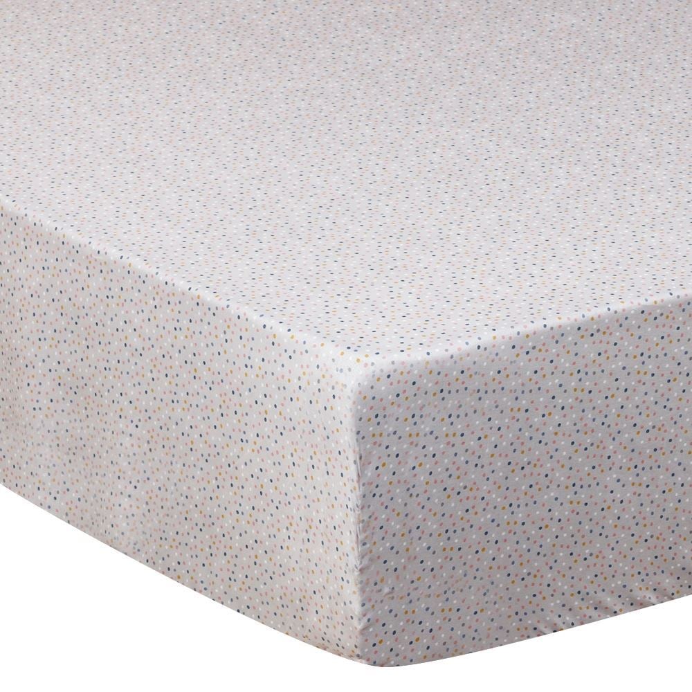 Lençol Avulso Solteiro Microfibra Havan Kids 1 Pç - Aster Poa Cinza